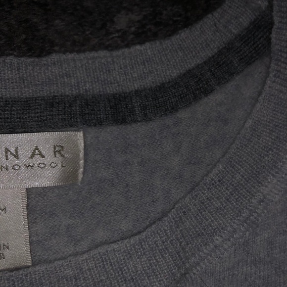 AMERICAN EAGLE SOFT PINK BLACK RED GREEN YELLOW KNIT JEGGING SWEATER SMALL WOOL - Picture 10 of 10